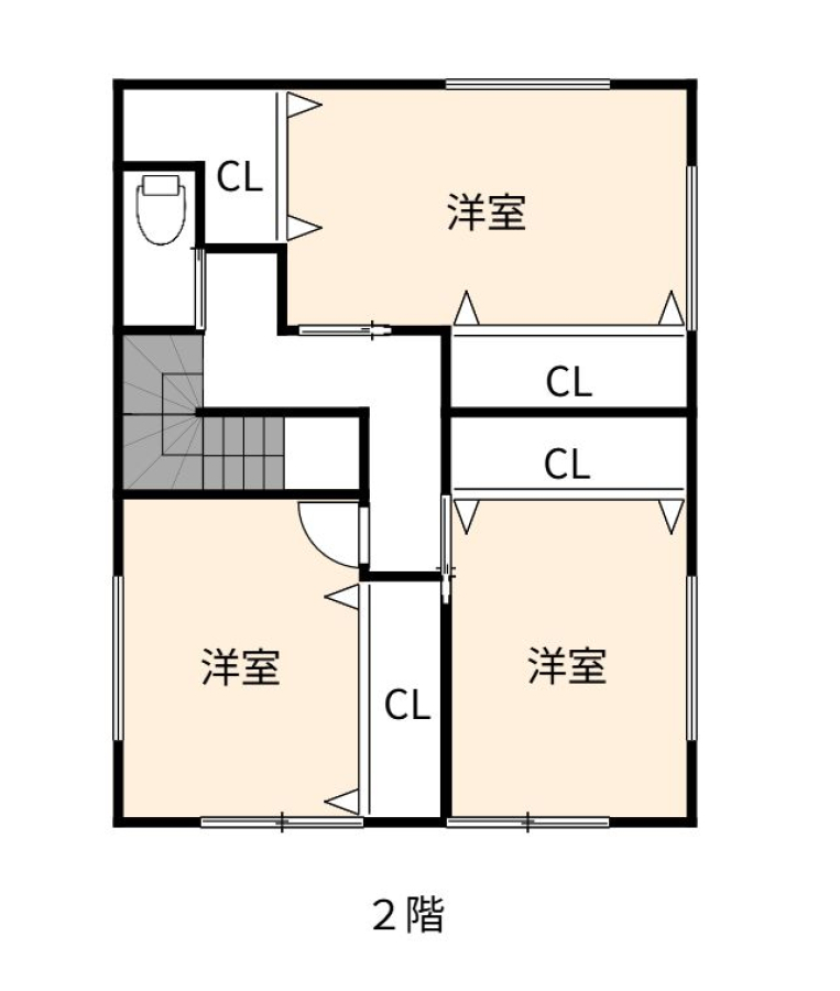 間取り 2階