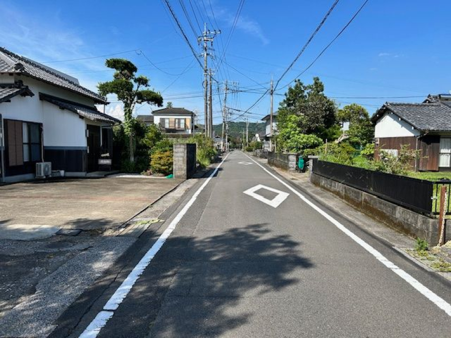 前面道路