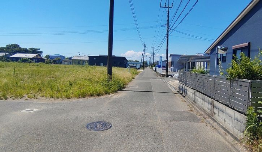 物件から南方面を望む