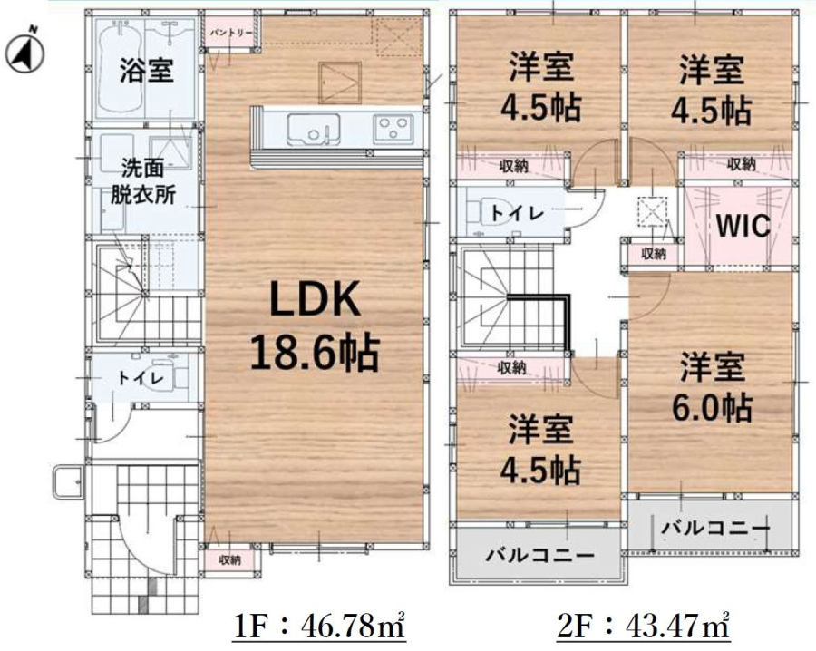 2号棟間取り