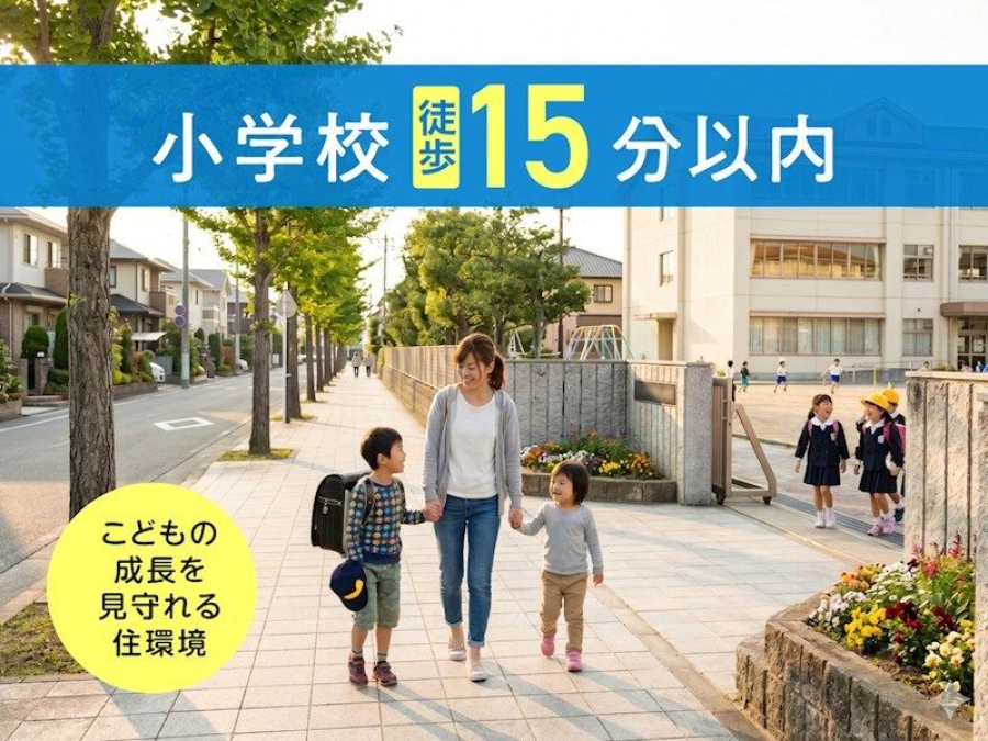 小学校徒歩15分以内